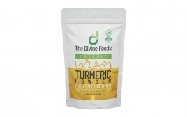 The Divine Foods Organic Turmeric Powder High on Curcumin  Pack  500 grams